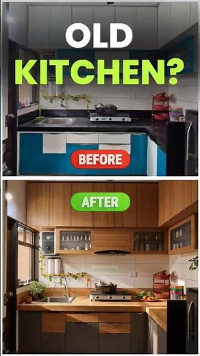 AI Interior Design FREE! Old Kitchen → Dream Remodel with AI Home Design Tool in Seconds