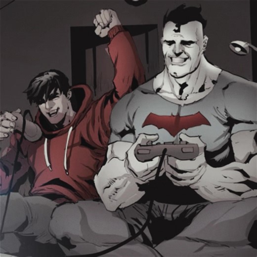 #JASONTODD #BIZZARO- their friendship is lowkey so underated 😭 I love the picture of them playing games together so much 😭#jasontoddedit !!ALL FAKE!! #redhoodedit #dcedit Comic- Red Hood and the Outlaws Rebirth