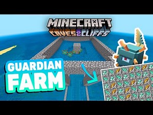 Minecraft Bedrock: 1.18+ Simple Guardian & XP Farm || ( MCPE, PS4, Xbox, Switch, Windows 10 )