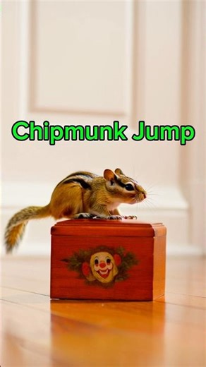 Chipmunk Jump✨✨ #ParallelParadox #Shorts #AI #animal #cuteanimals