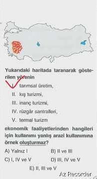 🔴 AGS KPSS Geography 💯 Economic Activities 💯 Just like ÖSYM (Turkish Higher Education Institution...