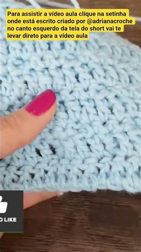 Crochet diamond stitch. The video tutorial is now available!