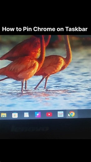 Pin Chrome On Taskbar