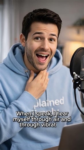 This Is Why You Sound Different on Camera