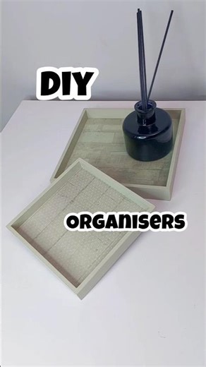 Market Wale organisera Ghar Pe Banae #diy #craft #tray #organizer