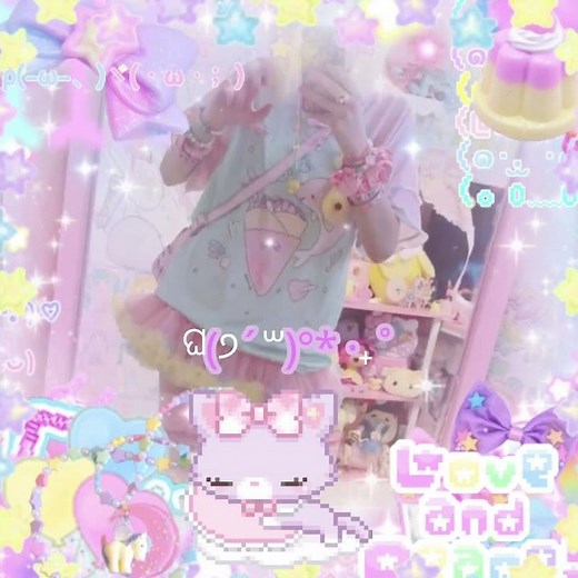 Fairy kei edit 🧁☁️ #cutecore #kawaii #kawaiikei #pink #kawaiicore #fairykei