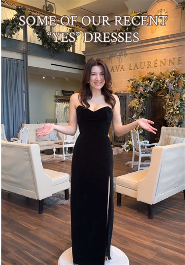 Some of our brides’ recent “yes” dresses - from regal ballgowns to sweet and simple fit and flares, the bridal feels are endless ✨ #weddinggowns #yestothedress #laceweddingdress #avalaurennebride #yesdress