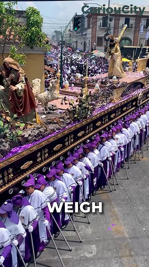 Why These Men Are Blindfolded for 14 Hours Every year during Holy Week in Spain, a group of men known as costaleros take part in one of the most intense religious traditions—the paso procession. They carry massive wooden floats, called pasos, that can weigh up to 13,000 pounds (about 5.9 metric tons). These floats are adorned with sacred statues and religious scenes, and are carried through the streets for hours. What makes this more astonishing is that the costaleros do it blindfolded, without 