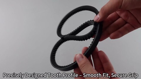 20343 Drive Belt Fit for Earthquake 20015 25780 35310 24734 22662 35053 Rear Tine Tiller Cultivator, Tiller Belt 12" x 728" Type 4L Tooth