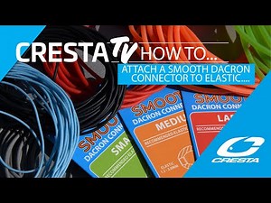 IT'S THAT EASY TO ASSEMBLE A SMOOTH DACRON CONNECTOR!