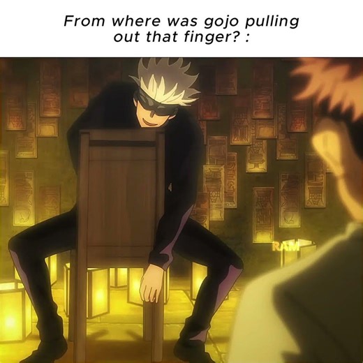 gojo 💀 || #viral #anime #jujutsukaisen#fyp #memes #gojo