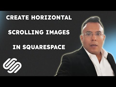 How to create horizontal scrolling images in Squarespace ( 2025 guide )