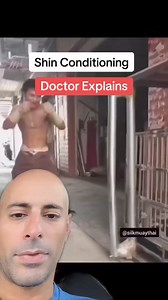 Doctor explains Shin conditioning…#didyouknowfacts #shinconditioning #doctorsoftiktok #SportsInjury #doctorsofinstagram #OrthopedicSurgeon #ufc #mmafighter | David Abbasi, MD - Sports Medicine & Orthopedic Surgery