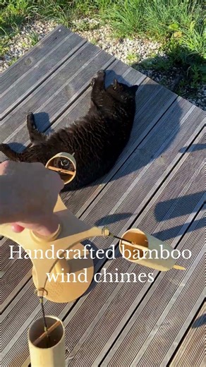 Koshi Wind Chimes Set of 4 with Premium Stand – Terra, Aqua, Aria & Ignis | Made in France