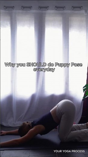 Why you should do Puppy Pose EVERY day!