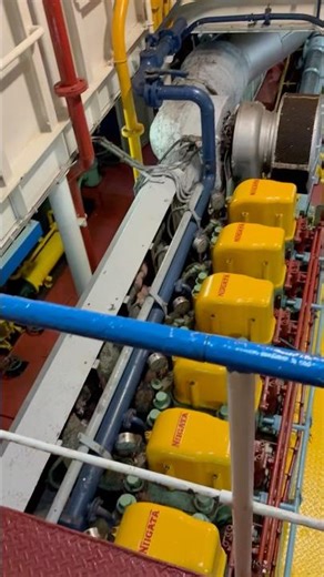 Tugboat Engine Room |#merchantnavy #ship #sailing #engine