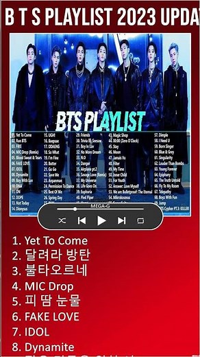 B T S PLAYLIST 2023 UPDATED ｜ 방탄소년단 노래 모음 #shorts