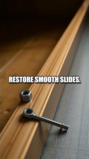 No-Drill Shim Fix for a Loose Cabinet Drawer