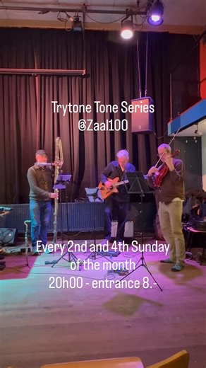 Trytone on Instagram: "#amsterdam #improvisation #zaal100 #livemusic #modernjazz"
