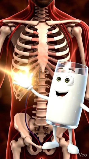 Milk in 3D?! This Is Crazy 😱 #3dmedicalanimation