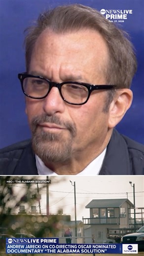Andrew Jarecki breaks down his Oscar‑nominated documentary “The Alabama Solution,” revealing how he captured rare footage and uncovered the harsh realities inside Alabama’s prison system. | ABC News Live