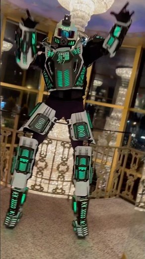 MEGA ROBOT for your EVENT #lasershowusa #nyc #robot #rent