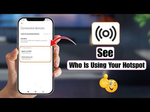 How to See Who Is Using Your Hotspot on Android Phone | Check Connected Devices