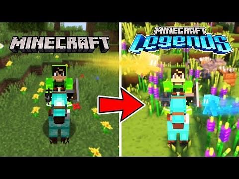 ¿CÓMO CONVERTIR MINECRAFT EN MINECRAFT LEGENDS? 💎