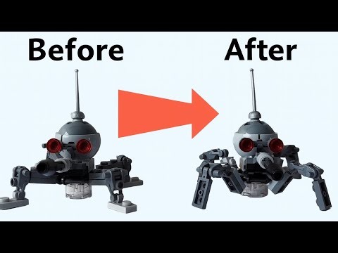 Lego Star wars dwarf spider droid - Alternative Build