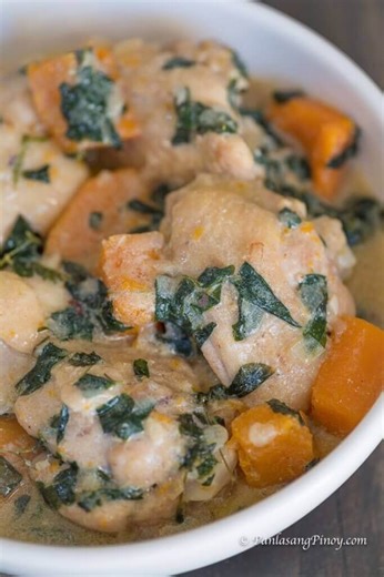 Ginataang Manok with Kalabasa Recipe