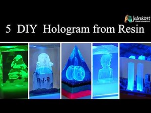 Beyond the Frame: DIY Holographic Resin Art