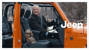 Bill Murray Is Back in "Groundhog Day" Jeep Gladiator Super Bowl Commercial