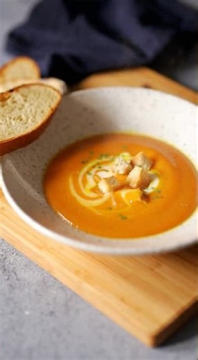 Roast Butternut Squash Soup with Rosemary, Thyme & Sage. Like and Subscribe for more
