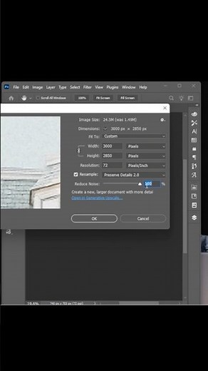 Upscale Images Without Losing Quality in Photoshop #shorts