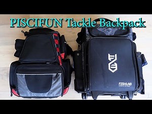 Review: Piscifun Tackle Fishing Backpack vs Fishlab Roller Bag