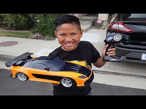 Han's Mazda RX-7 - Jada Toys Remote Control Drift Car - The Fast and the Furious Tokyo Drift