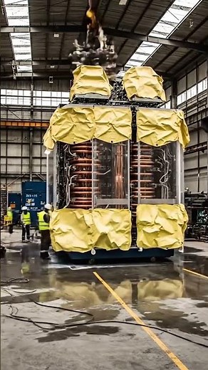 136 Ton Transformer Assembly Process #industrial #engineering #construction