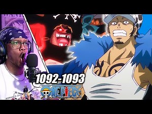 LAW VS BLACKBEARD! | One Piece Episode 1092 & 1093 REACTION