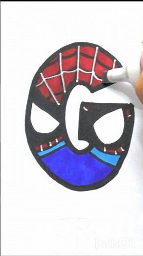 Letter G Spider-man #drawing #lettersSpider #spiderman #drawings #art #howtodraw #short