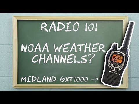 How to choose a weather channel for your two way radio | Radio 101