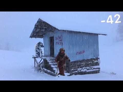 EXTREME -45°C BLIZZARD Survival: Alone in an Off-Grid Cabin Surrounded by Wolves