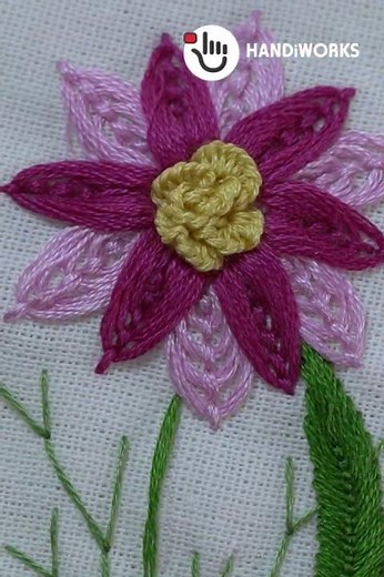 Master four stunning daisy stitches in one tutorial! 🌸✨