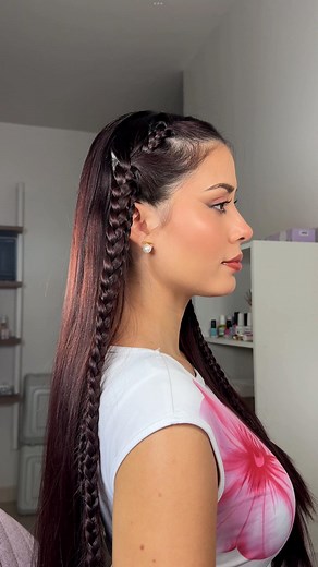 77K views · 29K reactions | Idea para tu semana 﫶✨ #hairstyles #hairtutorial #hairtutorials #peinadofacil #peinadofacilyrapido | Camila Athina Diaz | Facebook