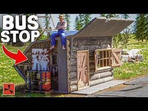 I Built the Unbuildable BUS STOP BASE in rust (200iq)