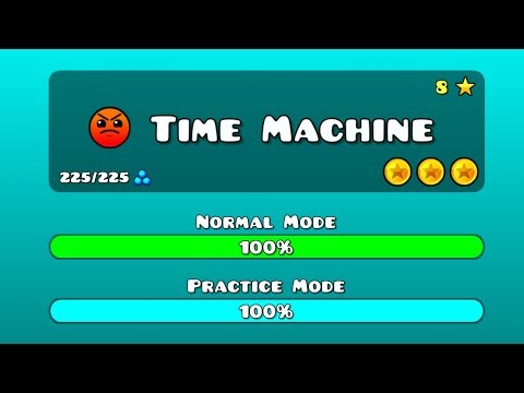 Geometry Dash : Level 8 - Time Machine [All Coins]