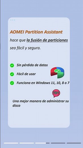 Fusionar particiones fácilmente en Windows 10 sin pérdida de datos #partition