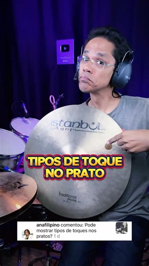 Tipos de TOQUES NOS PRATOS que todo baterista precisa saber