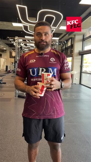 Brining the FLG energy to the KFC challenge 😂 #FLG @kfcaustralia | Manly Warringah Sea Eagles