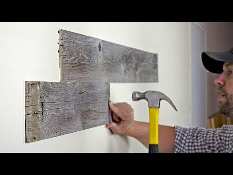 Wood Accent Wall Installation Instructions