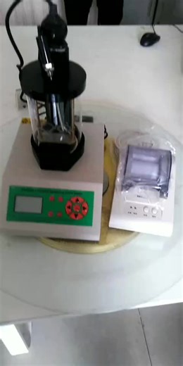 A003  ASTM Standard Laboratory Bitumen Softening Point Tester Asphalt Ring Ball Test Machine